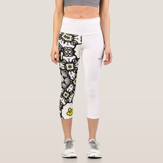 万華鏡のように千変万化するパターン第2巻 カプリレギンス (正面)