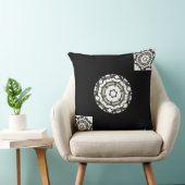 万華鏡のように千変万化するパターン第2巻 クッション (椅子)