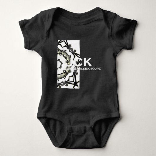万華鏡のように千変万化するパターン第2巻 ベビーボディスーツ (正面)
