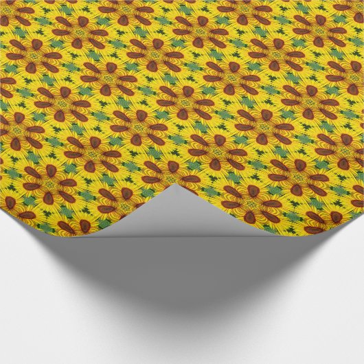 万華鏡のように千変万化するパターン第22条ラッピング紙 ラッピングペーパー (角)