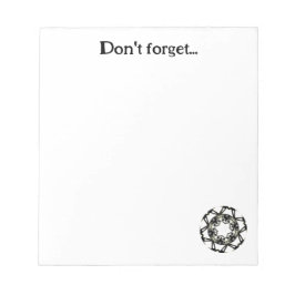 万華鏡のように千変万化するパターン第3巻 ノートパッド