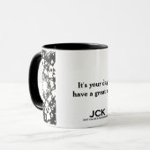 万華鏡のように千変万化するパターン第3巻 マグカップ (正面左)