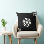 万華鏡のように千変万化するパターン第4巻 クッション (椅子)