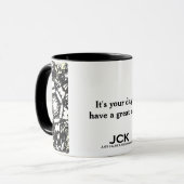 万華鏡のように千変万化するパターン第4巻 マグカップ (正面左)