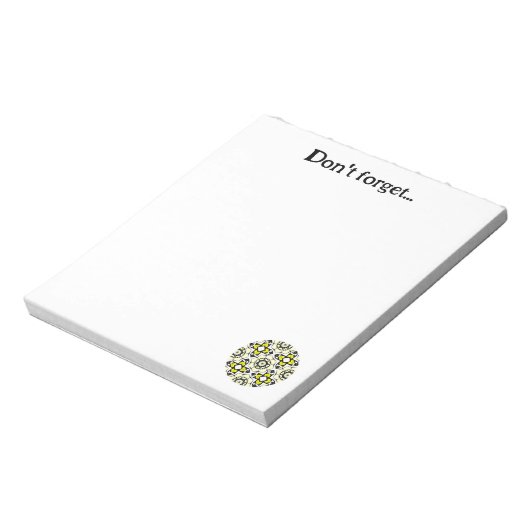 万華鏡のように千変万化するパターン第8巻 ノートパッド (回転)