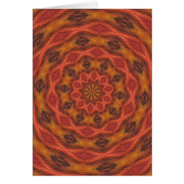 万華鏡のように千変万化するパターン紅葉 (正面)