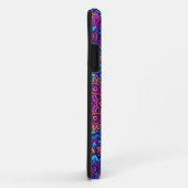 万華鏡のように千変万化するパターン紫マンダラパターン Case-Mate iPhoneケース (裏面/右)