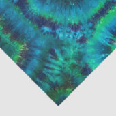 万華鏡のように千変万化するパターン絞り染め組織と工芸紙 薄葉紙 (詳細)