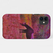 万華鏡のように千変万化するパターン色田の馬 Case-Mate iPhoneケース (裏面(横))