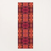 万華鏡のように千変万化するパターン花(リバーシブル) ヨガマット (裏面)