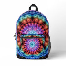 万華鏡のように千変万化するパターン鮮やかマンダラカラフルアート