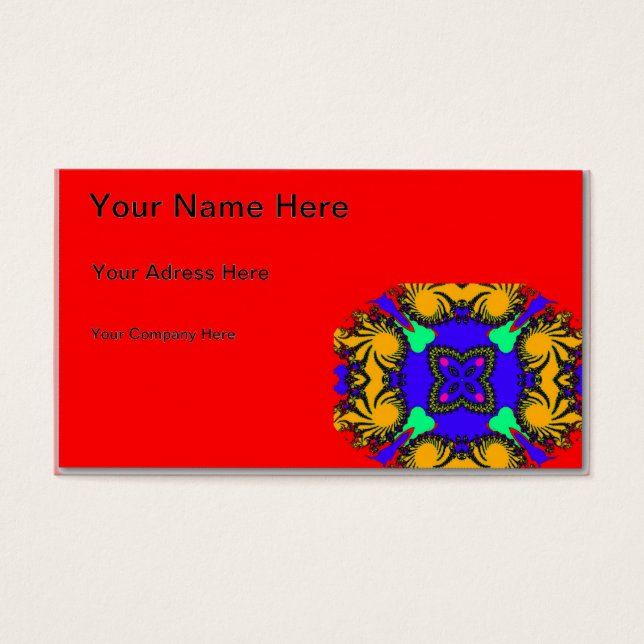 万華鏡のように千変万化するパターン (正面)