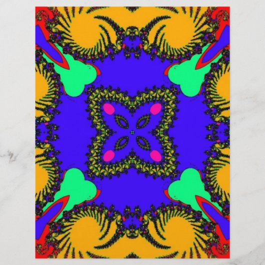 万華鏡のように千変万化するパターン (正面)