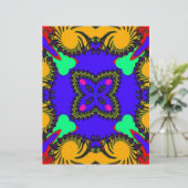 万華鏡のように千変万化するパターン (スタンド正面)