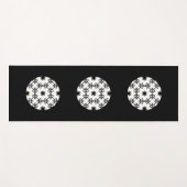 万華鏡のように千変万化するパターン14巻 ヨガマット (正面(横))