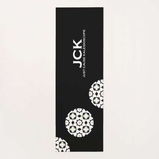 万華鏡のように千変万化するパターン18巻 ヨガマット (裏面)