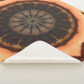 万華鏡のように千変万化するパターン1 シェルパブランケット (3/4)