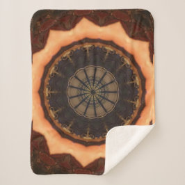 万華鏡のように千変万化するパターン1 シェルパブランケット