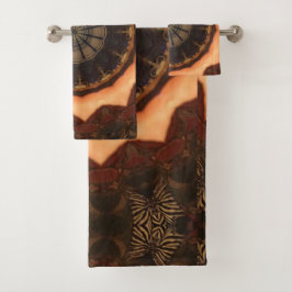 万華鏡のように千変万化するパターン1 バスタオルセット