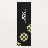 万華鏡のように千変万化するパターン20巻 ヨガマット (裏面)