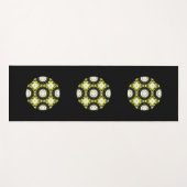 万華鏡のように千変万化するパターン20巻 ヨガマット (正面(横))