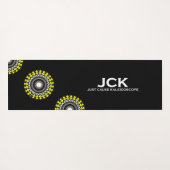 万華鏡のように千変万化するパターン25巻 ヨガマット (裏面(横))