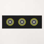 万華鏡のように千変万化するパターン25巻 ヨガマット (正面(横))