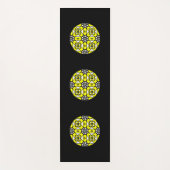 万華鏡のように千変万化するパターン27巻 ヨガマット (正面)