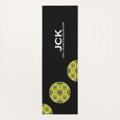 万華鏡のように千変万化するパターン27巻 ヨガマット (裏面)