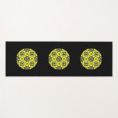 万華鏡のように千変万化するパターン27巻 ヨガマット (正面(横))