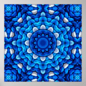 万華鏡のように千変万化するパターン37ポスター ポスター (正面)