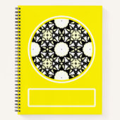 万華鏡のように千変万化するパターン6巻 ノートブック (正面)