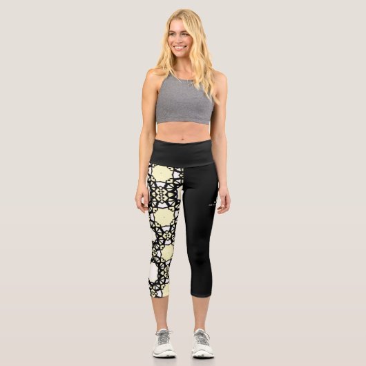 万華鏡のように千変万化するパターン・アートを10巻に収める カプリレギンス (正面)