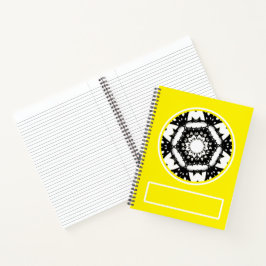 万華鏡のように千変万化するパターン・アートを10巻に収める ノートブック