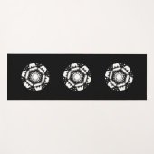 万華鏡のように千変万化するパターン・アートを10巻に収める ヨガマット (正面(横))