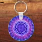 万華鏡のように千変万化するパターン キーホルダー (正面)