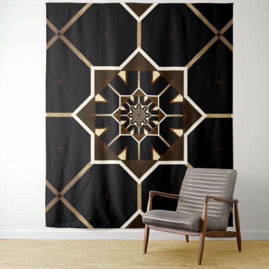 万華鏡のように千変万化するパターン タペストリー (インサイチュ)