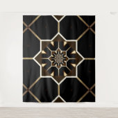 万華鏡のように千変万化するパターン タペストリー (正面)