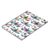 万華鏡のように千変万化するパターン ノートブック (左側)