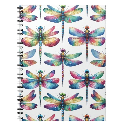 万華鏡のように千変万化するパターン ノートブック (正面)