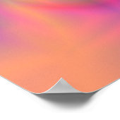 万華鏡のように千変万化するパターン ポスター (角)