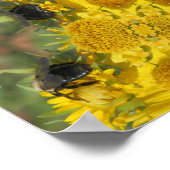 万華鏡のように千変万化するパターン ポスター (角)