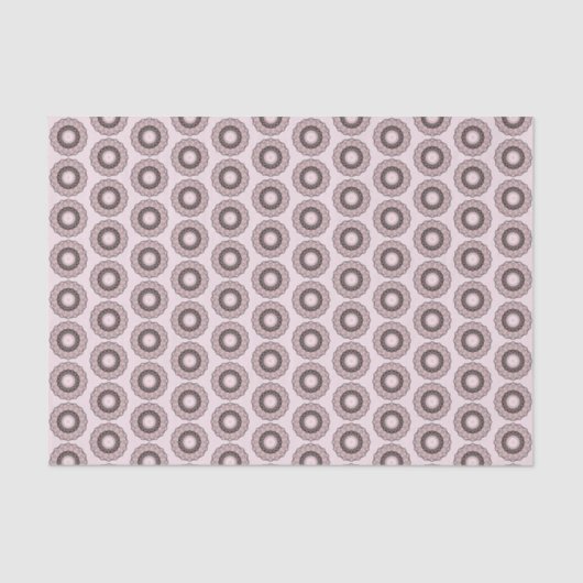 万華鏡のように千変万化するパターン、曼荼羅 薄葉紙 (正面)