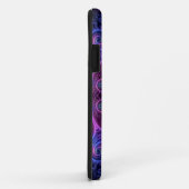 万華鏡のように千変万化するパターン（骨）突起ハート Case-Mate iPhoneケース (裏面/右)