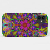 万華鏡のように千変万化するパターン(骨)突起フラクタルアート – II Case-Mate iPhoneケース (裏面(横))