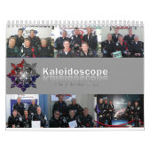 万華鏡のように千変万化するパターン: 4way Skydivingのチーム カレンダー (カバー)