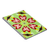 万華鏡のように千変万化するパターン'K1 SQ' ノートブック (右側)