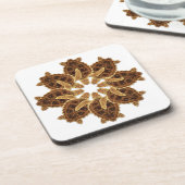 万華鏡アカウミガメのコースター コースター (左側)