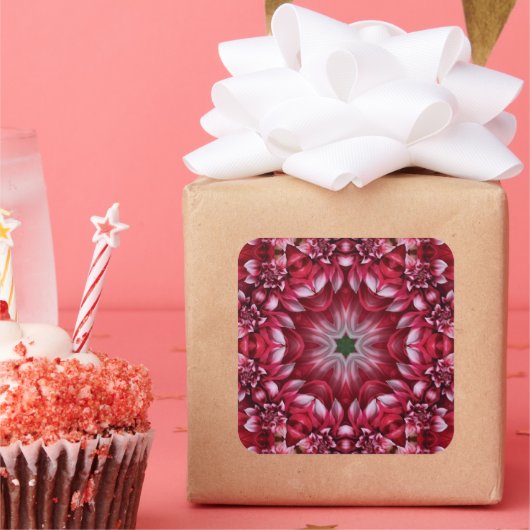 万華鏡クリムゾンダリア スクエアシール (パーティー)