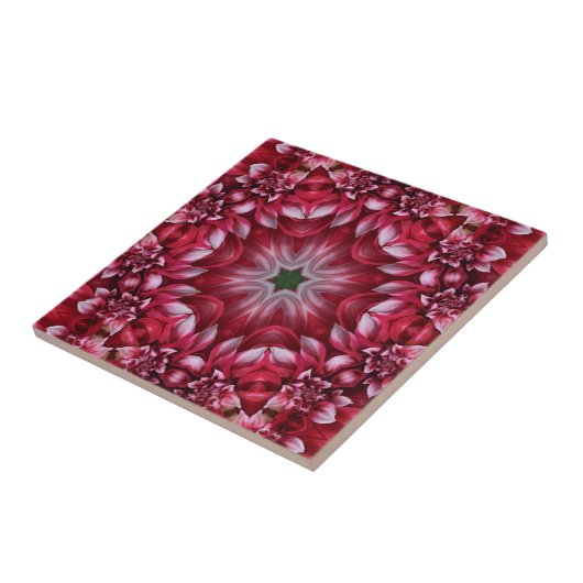 万華鏡クリムゾンダリア タイル (側面)